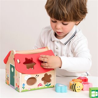 Shape sorting house
